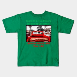 Thank You Tesla! Kids T-Shirt